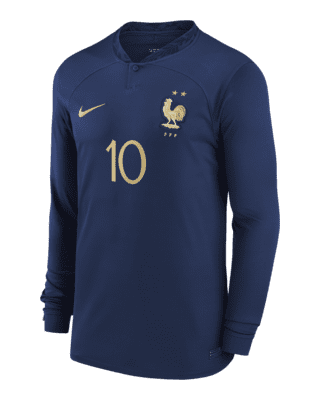 France National Team 2022/23 Stadium (Kylian Mbappe) Men's Nike Long-Sleeve Nike.com