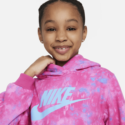 Sudadera sin cierre Club estampada para niños de preescolar Nike