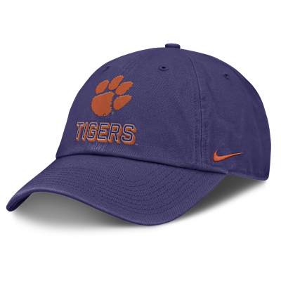 Gorra universitaria Nike ajustable para hombre Clemson On-Field Club Gameday