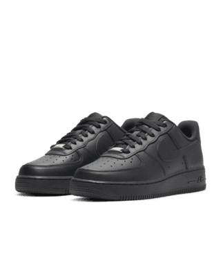 Black air forces size sale 7