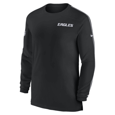 Philadelphia Eagles Sideline Coach Men's Nike Dri-FIT NFL Long-Sleeve Top