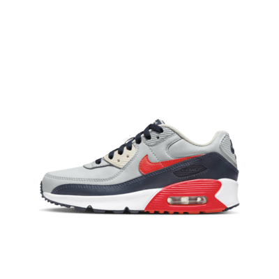 White nike air hot sale max 90 kids