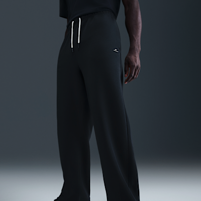 Nike Standard Issue Men's Therma-FIT Brushed Open-Hem Basketball Trousers
