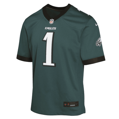 Jalen Hurts Philadelphia Eagles Big Kids' Nike Dri-FIT NFL Football Jersey