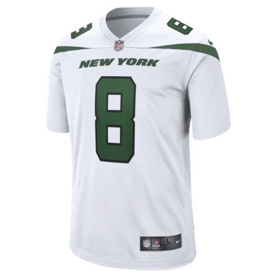 Jersey de fútbol americano Nike de la NFL Game para hombre Aaron Rodgers New York Jets