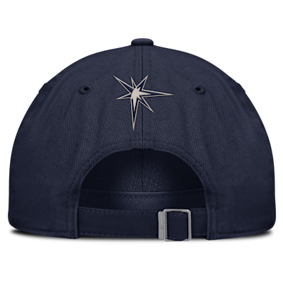 Gorra ajustable Nike de la MLB para hombre Tampa Bay Rays Statement Club