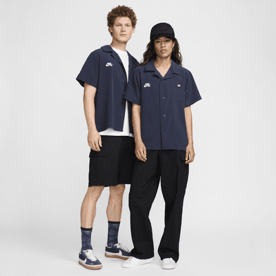 Nike SB USA Short-Sleeve Button-Down Skate Bowler