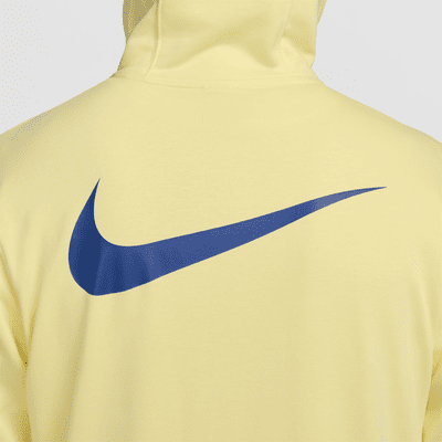 Sudadera con gorro de fútbol Nike de cierre completo para hombre Club América