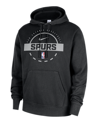Мужское худи San Antonio Spurs Club Nike NBA Practice Pullover Hoodie