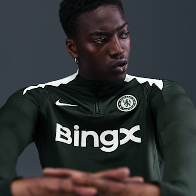Haut d'entraînement de foot Nike Dri-FIT Chelsea FC Strike pour homme