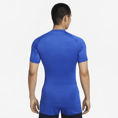 Męska przylegająca koszulka z krótkim rękawem do fitnessu Dri-FIT Nike Pro