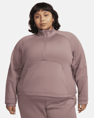 Женские  Nike Dri-FIT Prima 1/2-Zip Training Top (Plus Size) для тренировок