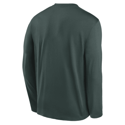 Nike Dri-FIT Team (MLB Oakland Athletics) Men's Long-Sleeve T-Shirt