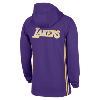 Los Angeles Lakers Zoned Men's Nike Dri-FIT NBA 1/4-Zip Hoodie