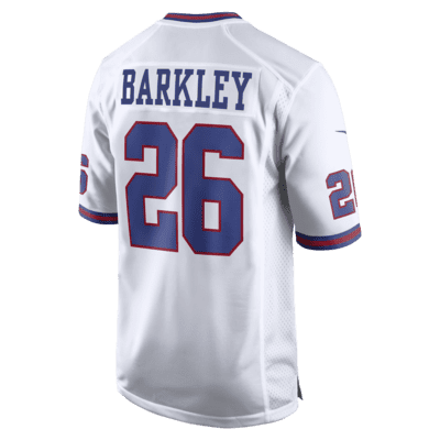 NFL New York Giants (Saquon Barkley) Men's Game Football Jersey