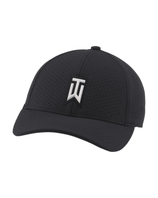 tiger woods teal hat