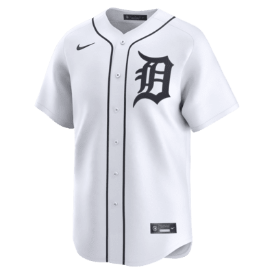 Men’s Detroit Tigers White Replica 2020 Home Custom Jersey