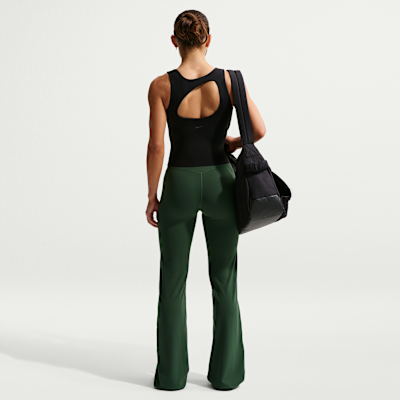 Nike Zenvy Women's High-Waisted Flared Leggings with No Front Seam