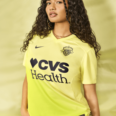 Jersey de fútbol Nike Dri-FIT Replica de la NWSL del Washington Spirit segunda equipación 2024 Stadium para mujer