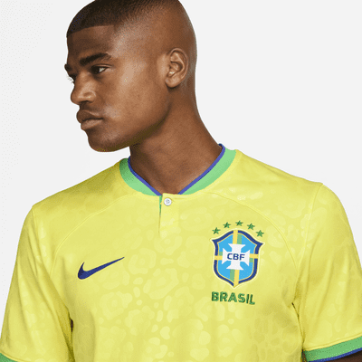Referéndum Adoración Depender de Brazil 2022/23 Stadium Home Men's Nike Dri-FIT Soccer Jersey. Nike.com