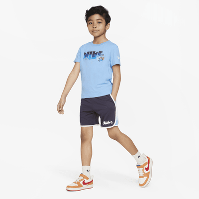 Nike Sportswear Coral Reef Mesh Shorts Set Little Kids' 2-Piece Set ...