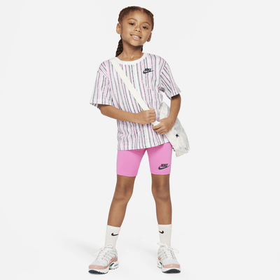 Nike Happy Camper Little Kids' Bike Shorts Set