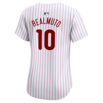 J.T. Jersey Nike Dri-FIT ADV de la MLB Limited para mujer J.T. Realmuto Philadelphia Phillies