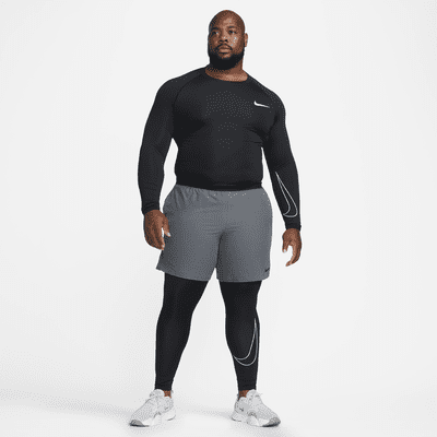 Nike Pro Dri-FIT Men's Tight-Fit Long-Sleeve Top. Nike IL