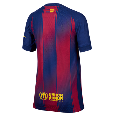 Maillot de foot Authentic Nike Dri-FIT ADV FC Barcelona 2025/26 Match Domicile pour ado