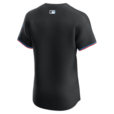 Jersey Nike Dri-FIT ADV de la MLB Elite para hombre Miami Marlins