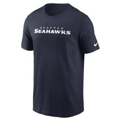 Seattle Seahawks Primetime Wordmark Essential Men's Nike NFL T-Shirt