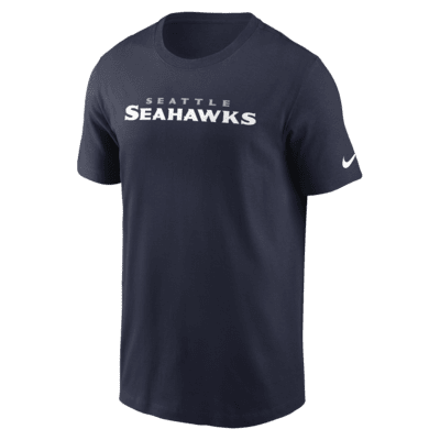 Мужская футболка Seattle Seahawks Primetime Wordmark Essential