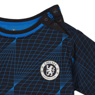 Chelsea F.C. 2023/24 Away Baby/Toddler Nike Dri-FIT 3-Piece Kit. Nike IL