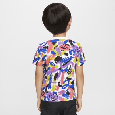 Playera estampada infantil Nike "Express Yourself"