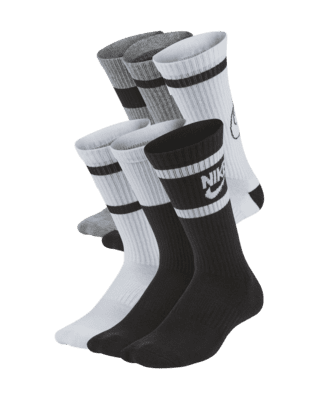 Детские носки Nike Everyday Kids' Cushioned Crew Socks (6 Pairs)