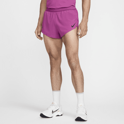 Shorts de correr Dri-FIT ADV de 5 cm con forro de ropa interior para hombre Nike AeroSwift