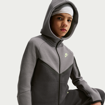 Nike Sportswear Tech Fleece Older Kids' Full-Zip Hoodie