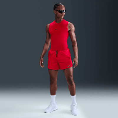 Nike Pro Playera de fitness ajustada sin mangas Dri-FIT para hombre
