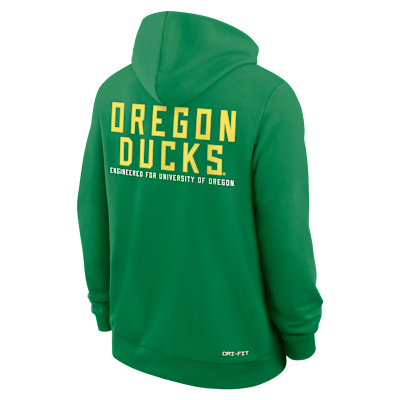 Oregon Sideline Men's Nike Dri-FIT College Full-Zip Hoodie