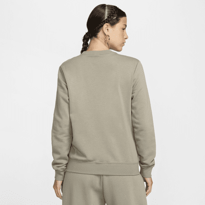 Sudadera de cuello redondo para mujer Nike Sportswear Club Fleece