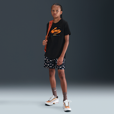 Playera para niños talla grande Nike Sportswear