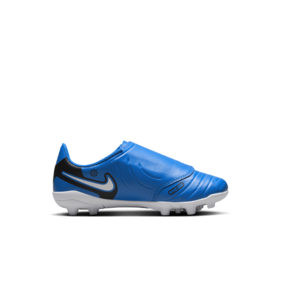 Calzado de fútbol de corte low para terrenos múltiples para niños de talla pequeña Nike Jr. Tiempo Legend 10 Club