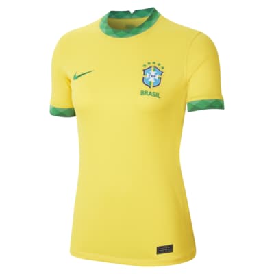 Brazil 2020 Stadium Home Women's Football Shirt. Nike MA