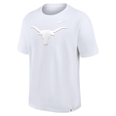 Playera universitaria Nike para hombre Texas Longhorns Statement Max90