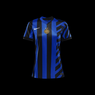 Jersey de fútbol Nike Dri-FIT Replica para mujer Inter Milan 2024/25 Stadium Home