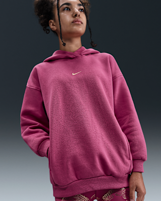 Детское худи Nike Sportswear Club Fleece Big Kids' (Girls') Oversized Hoodie