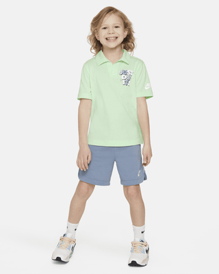 Детские шорты Nike Sportswear Create Your Own Adventure Little Kids' Polo and Shorts Set