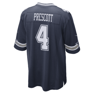 Jersey de fútbol americano NFL Dallas Cowboys (Dak Prescott) para hombre