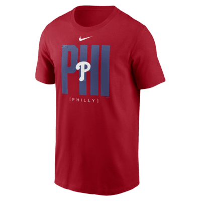 Philadelphia Phillies Team Scoreboard Men's Nike MLB T-Shirt