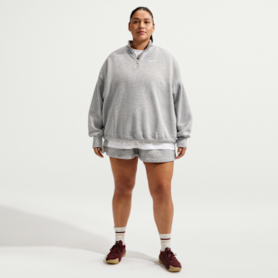 Nike Sportswear Phoenix Fleece Women's Over-Oversized 1/4-Zip (Plus Size)
